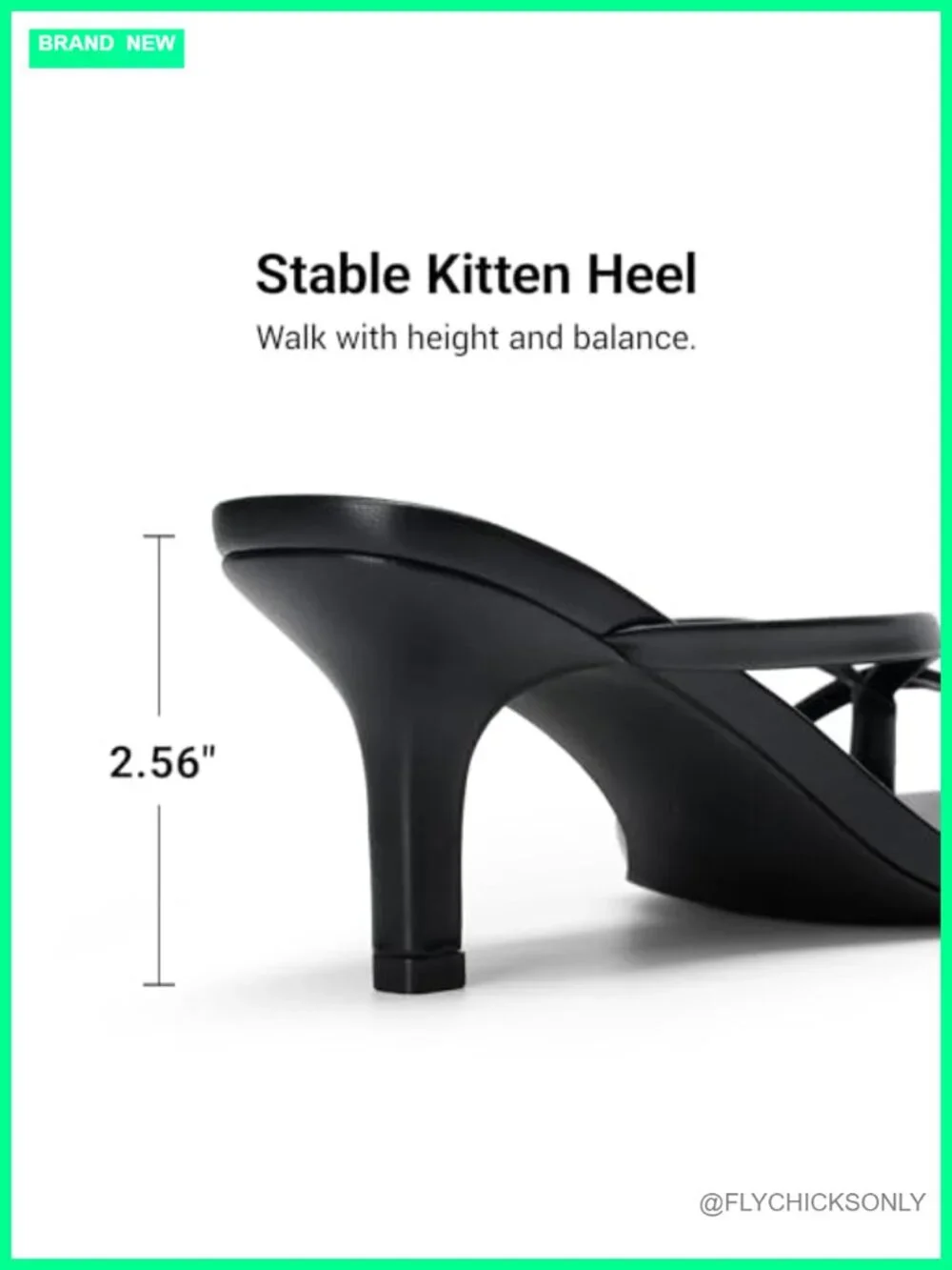 Faux Leather Square Toe Kitten Heel Thong Sandals for Women